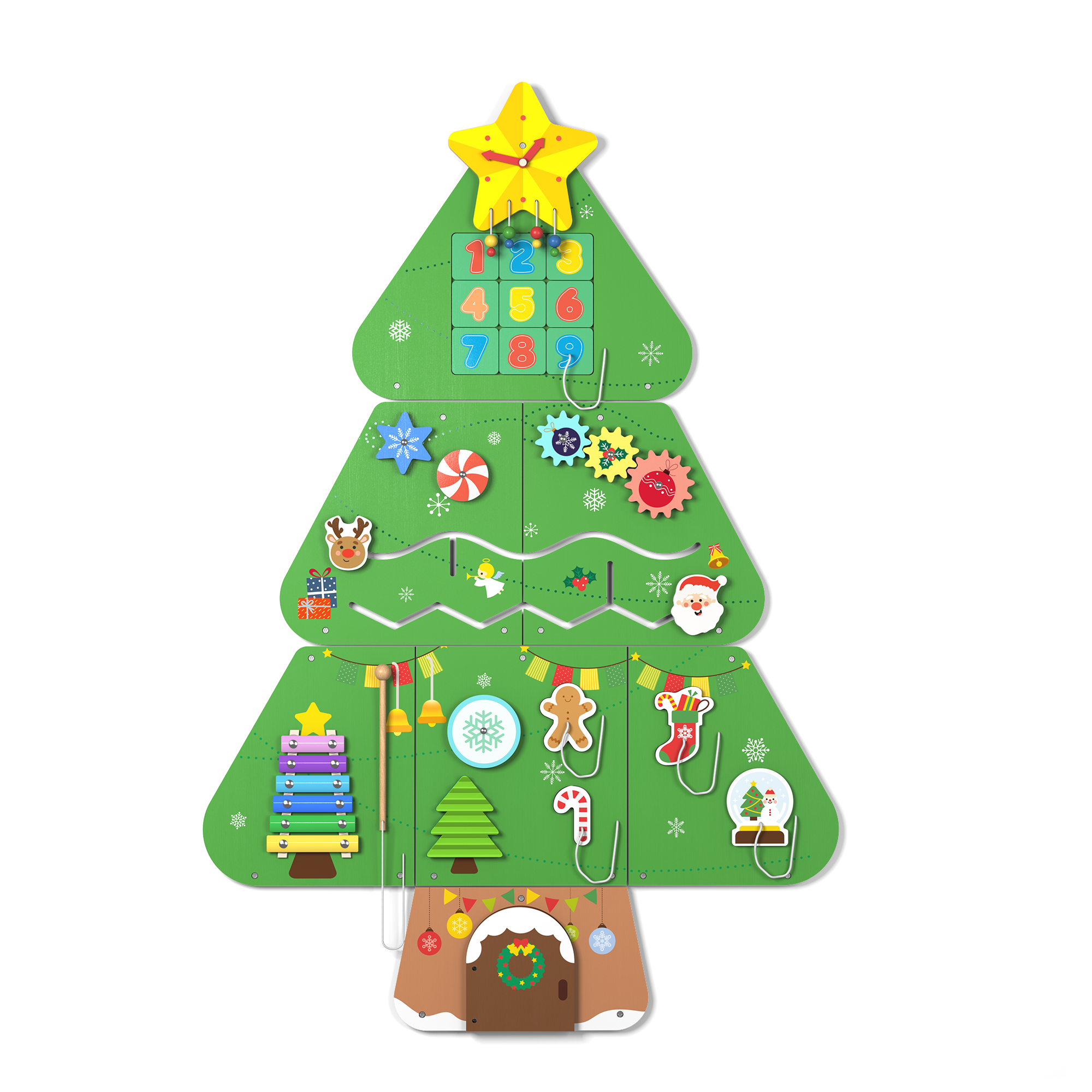 Giggle- BlueWood® Tablero de actividades *Submarino