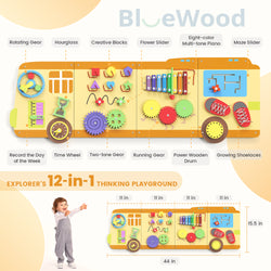 Giggle- BlueWood® Busy Board *Bus