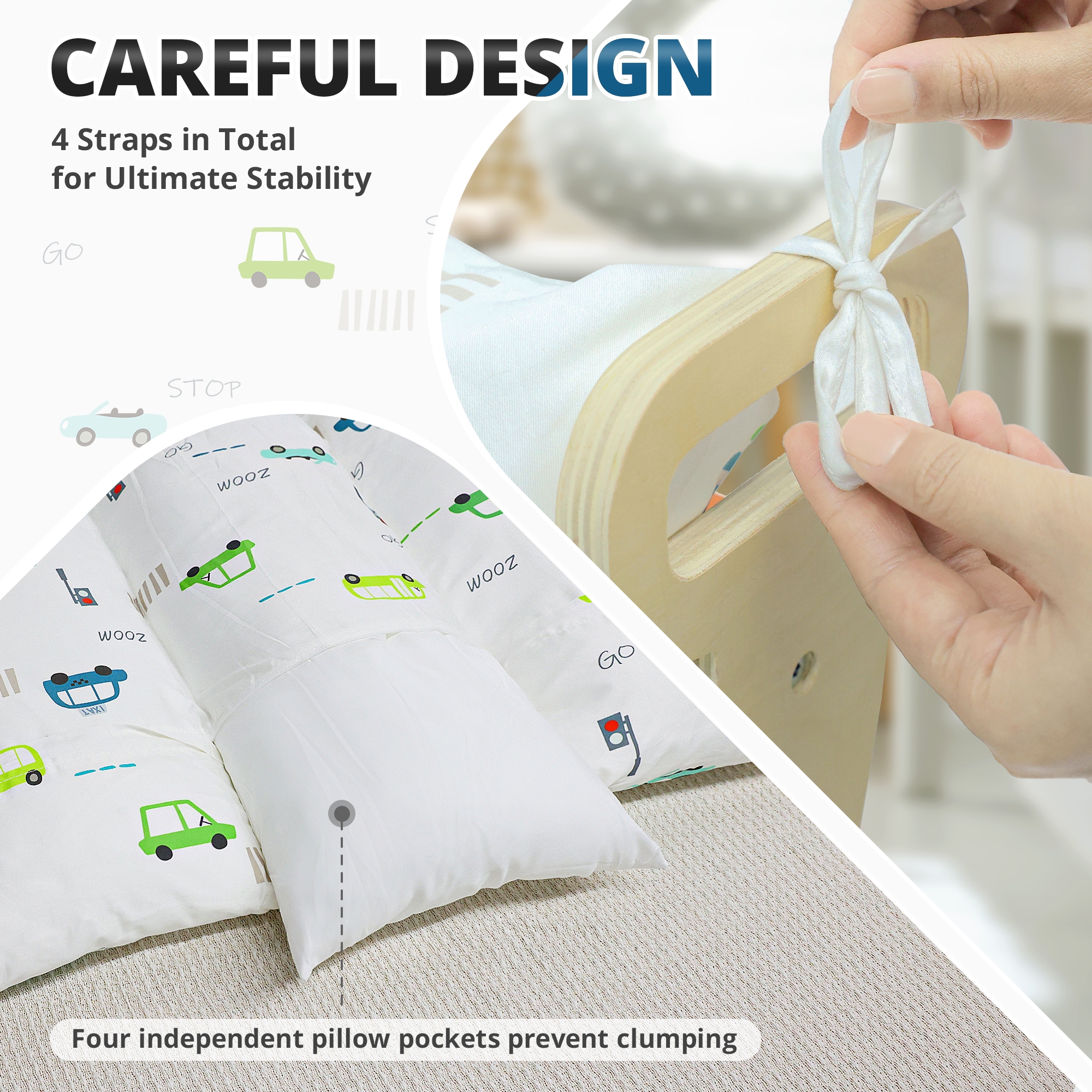 Cushions for Arch in Nostalgia and Aurora Series * Car Pattern