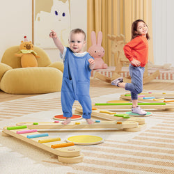 Anchor- BlueWood® Balance Beam 6pcs *Rainbow