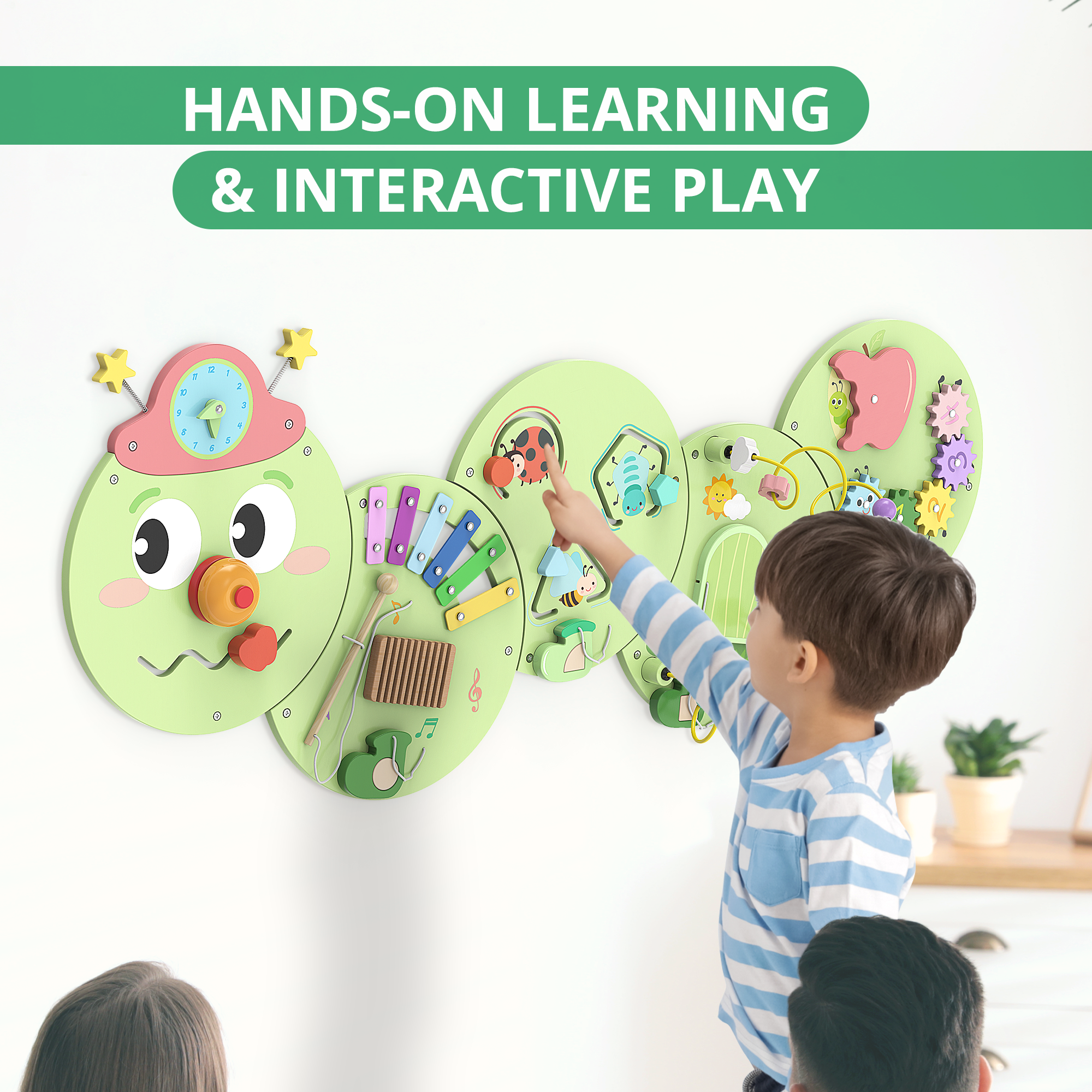 Giggle- BlueWood® Tablero de actividades *Submarino