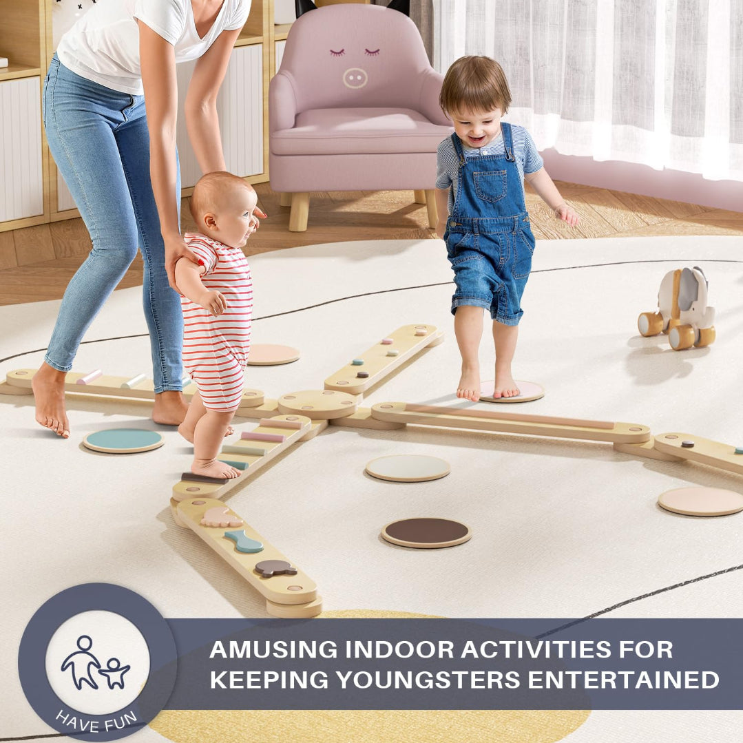 Barra de equilibrio Anchor-BlueWood® 6 piezas *Color Morandi