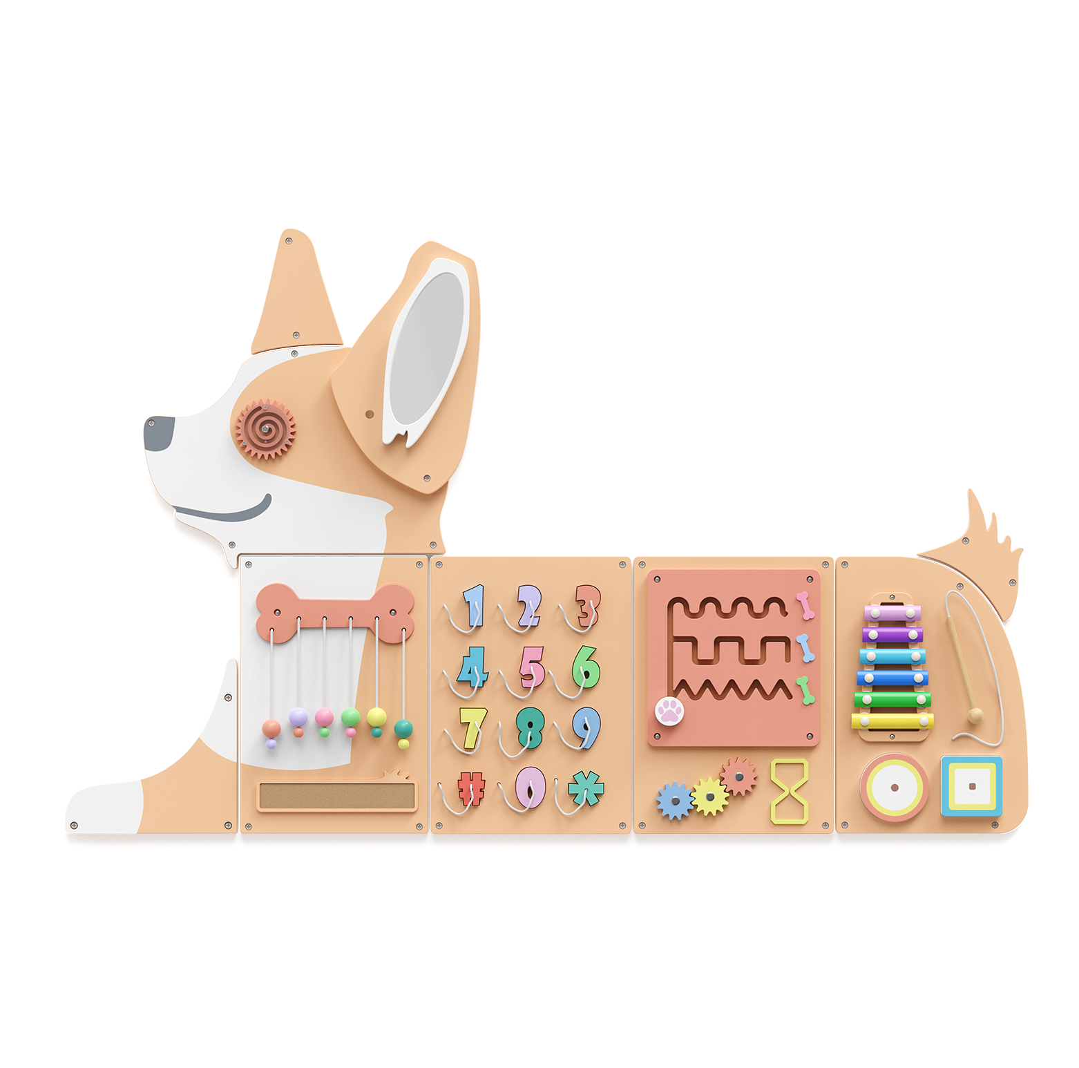 Giggle- BlueWood® Tablero de actividades *Submarino