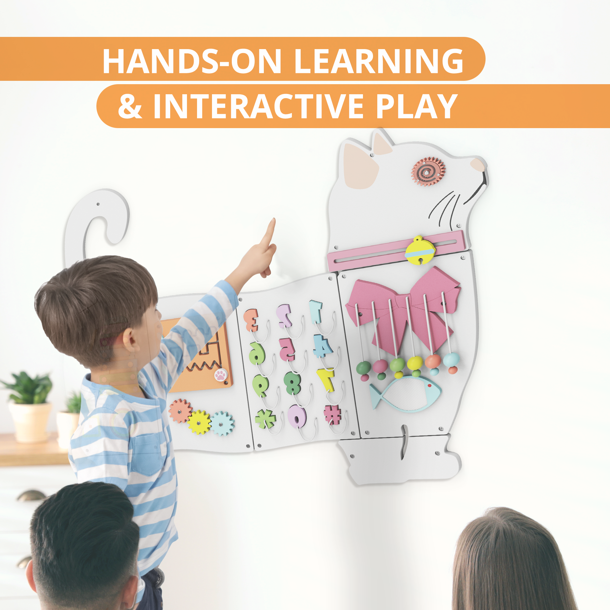 Giggle- BlueWood® Tablero de actividades *Submarino